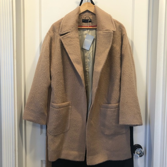 NEW baby alpaca oversized coat - Picture 2 of 9